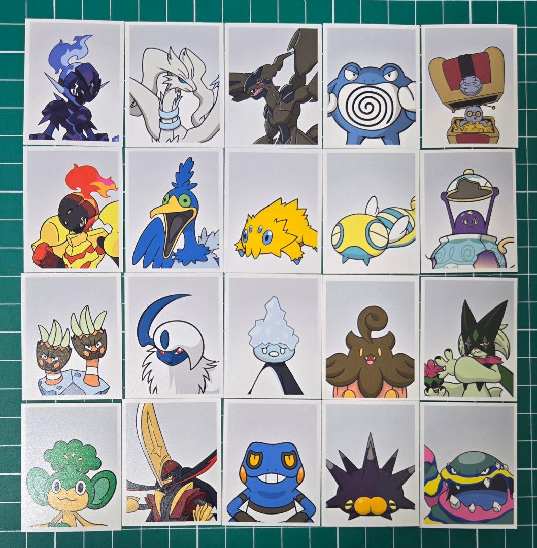 韓国 ポケモンタウン 証明写真 全種類 100枚 コンプリート - メルカリ
