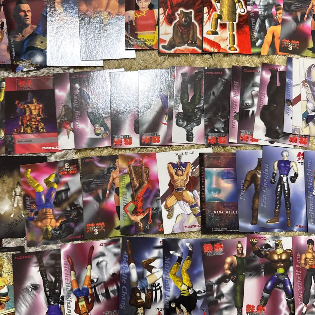 ナムコオフィシャルコレクションカード 鉄拳　150枚以まとめ売り【5361
