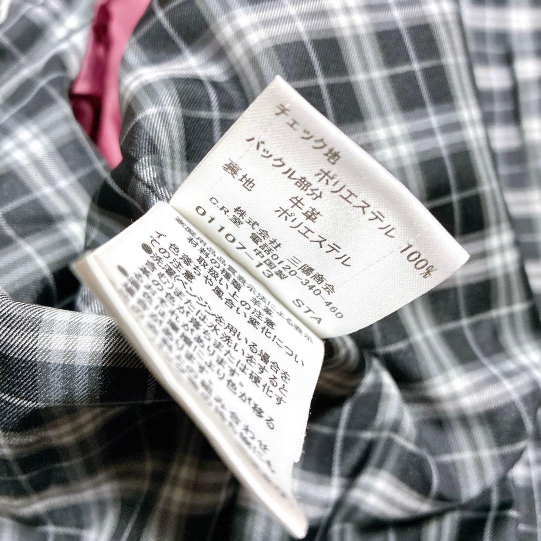 バーバリー ブラックレーベル ラムレザー ライダースジャケット