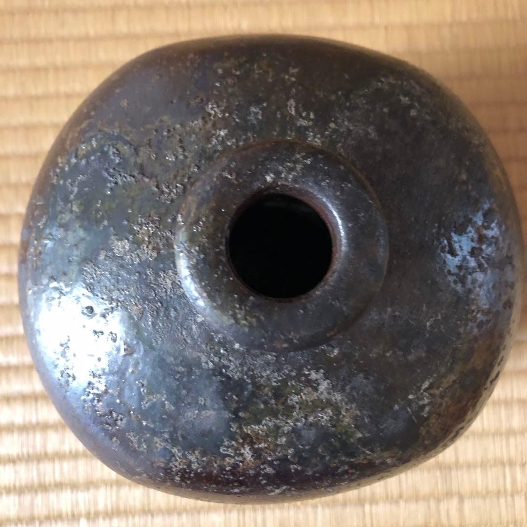 丹波焼 大上昇 扁壺 昭和期 - メルカリ