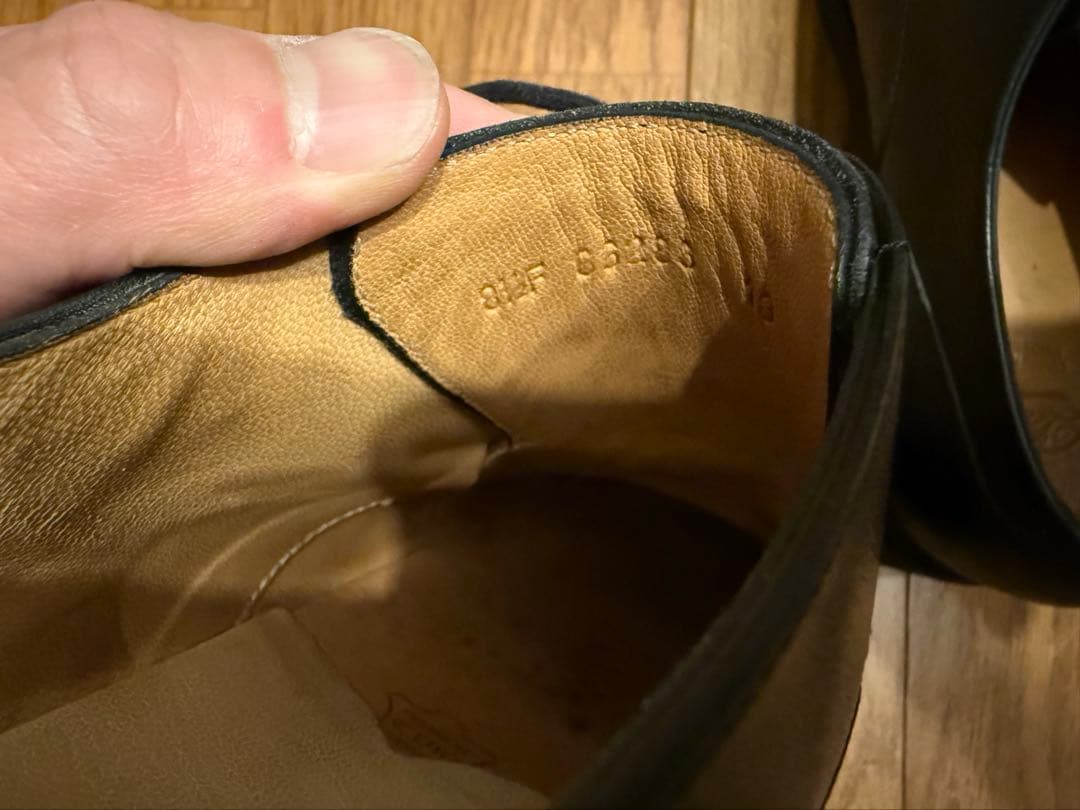 パラブーツparaboot ジャンボード　黒ブラック8.5 美品　NOIR