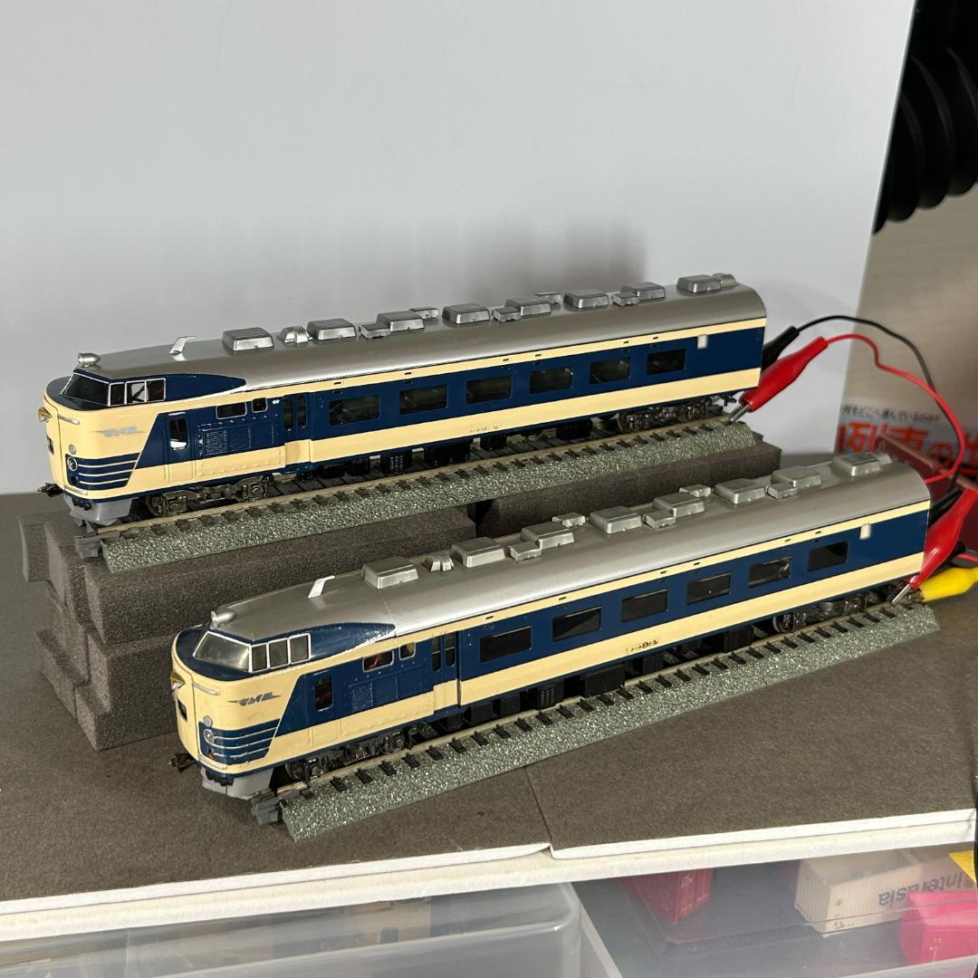 カツミ 国鉄 581系寝台電車 12両セット 運転台上前照灯不点灯タイプ