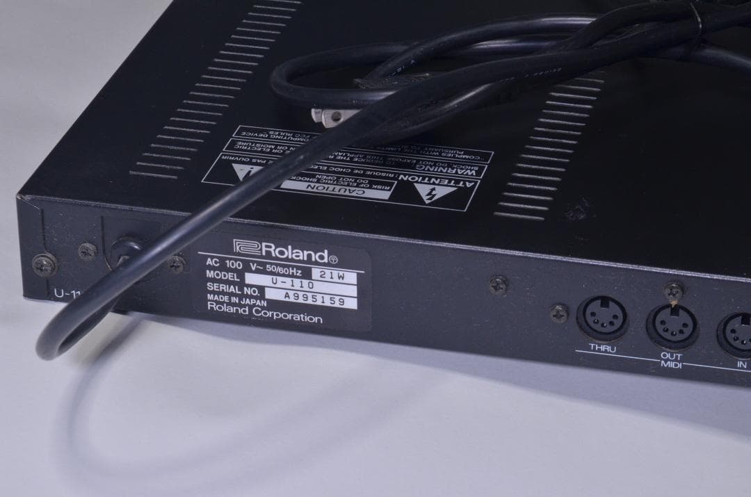 ROLAND RS-PCM サウンドモジュール U-220 PCMサウンドモジュール U-110