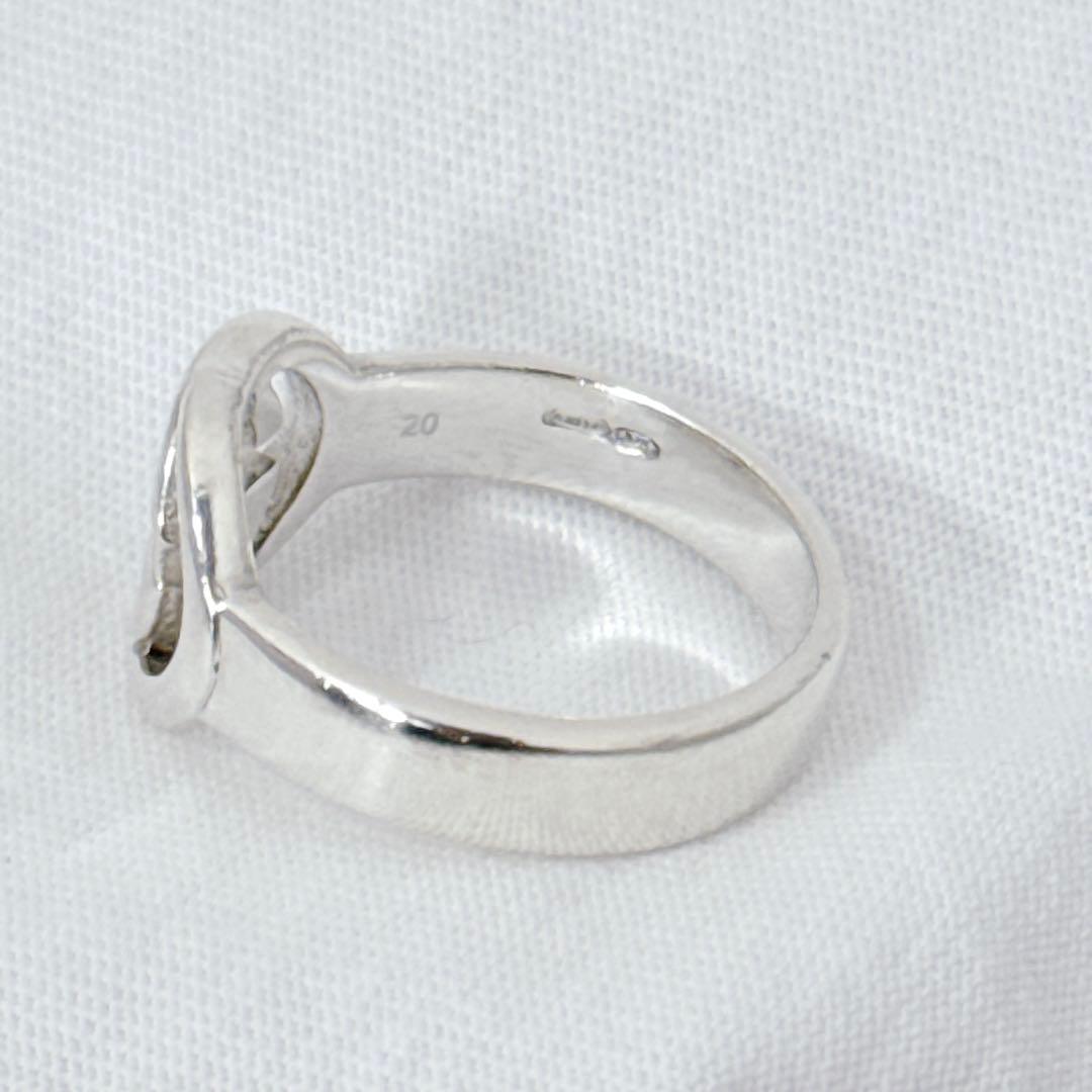 GUCCI ブリット　インターロッキング　Gロゴ　リング　スリムバンド　20号