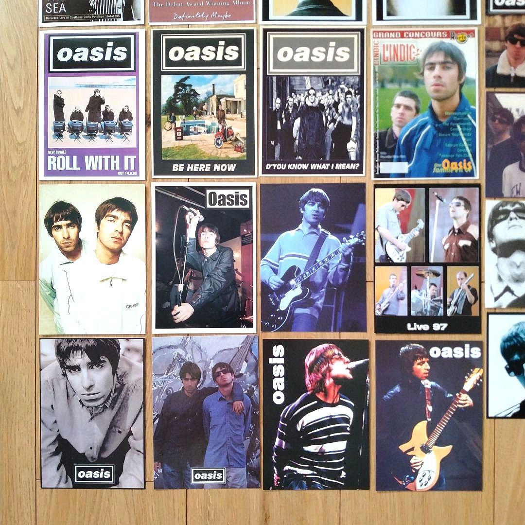 oasis オアシス ポストカード 27枚セット リアム ノエル ギャラガー