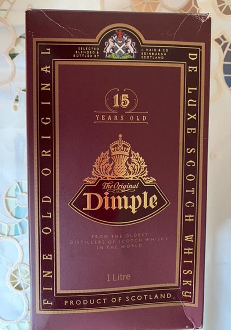 Dimple ウイスキー 15年 1Lire 値下げした