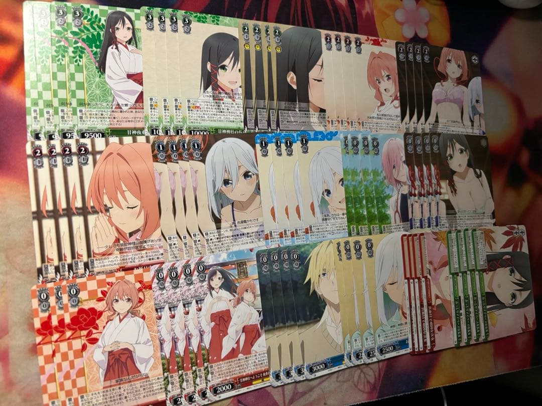 値下げ可能 ヴァイス 甘神さんちの縁結び 8門 デッキ パーツ大量