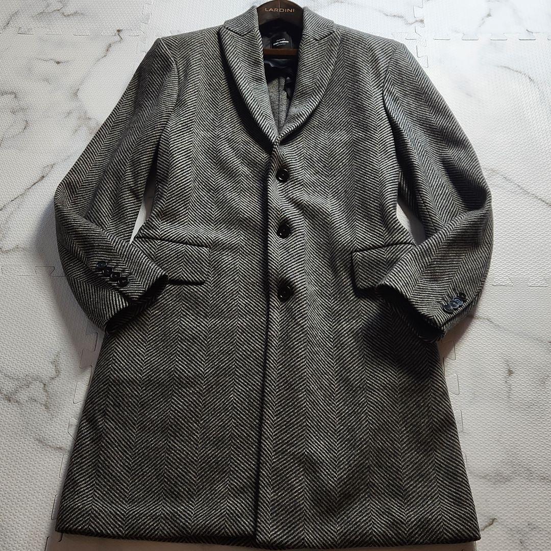 極美品✨現行タグ ドルチェ&ガッバーナ チェスターコート ヘリンボーン