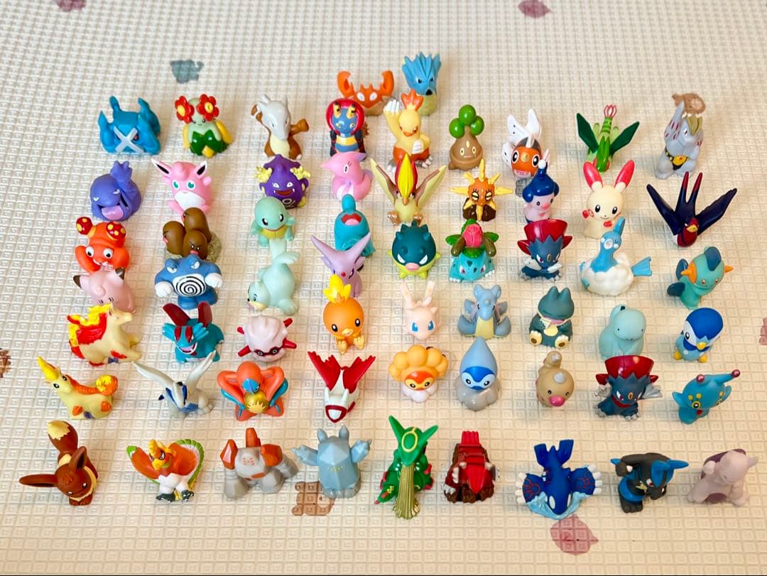 ポケモン フィギュア　指人形　ソフビ　レア　希少　クリア　初期　1996年〜 激レア◇1996年製】ミュウ クリア ポケモン 指人形 ソフビ ポケモン