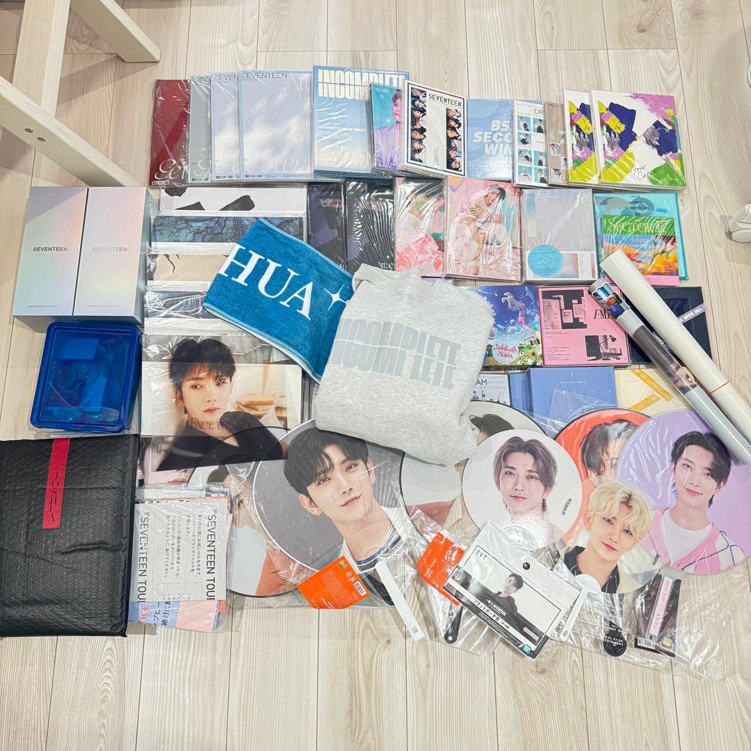 SEVENTEEN セブチ トレカ アルバム DVD グッズ まとめ売り　セット