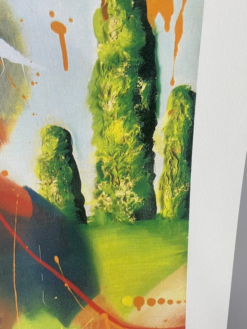 ミュージシャン』 オルガ グレチナシルクスクリーン 64*72cm