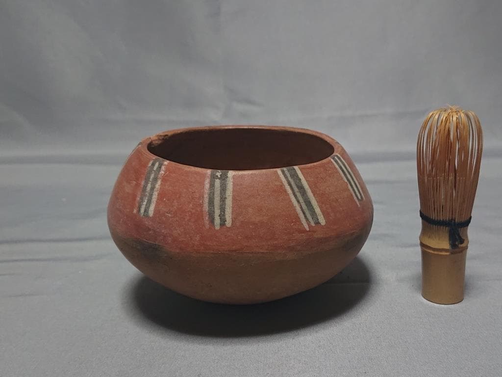 コレクター収集品　ペルー　ナスカ文化　彩文壺 コレクター収集品 ペルー ナスカ文化 彩文壺