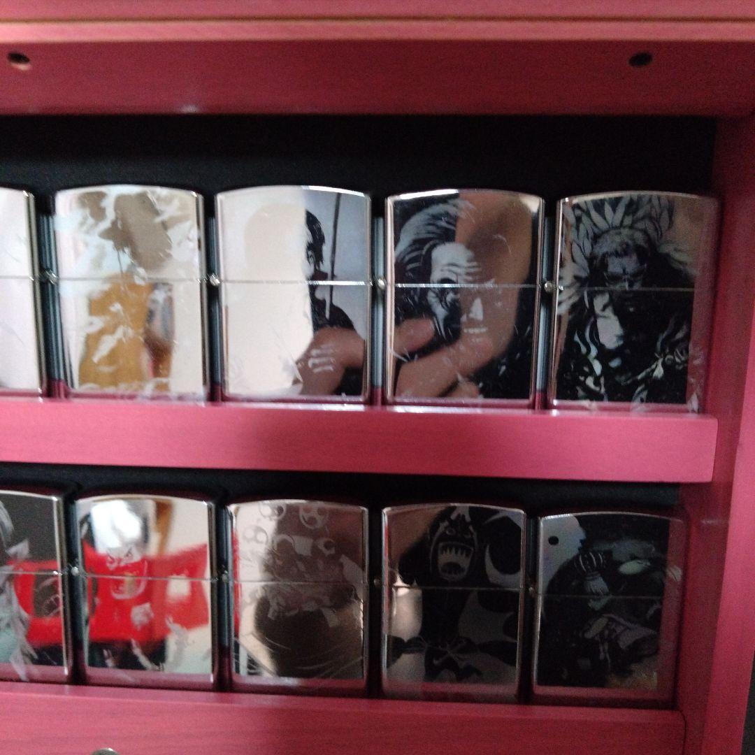 ワンピース　ONE PIECE　レーザー彫刻　ZIPPO風　オイルライターセット