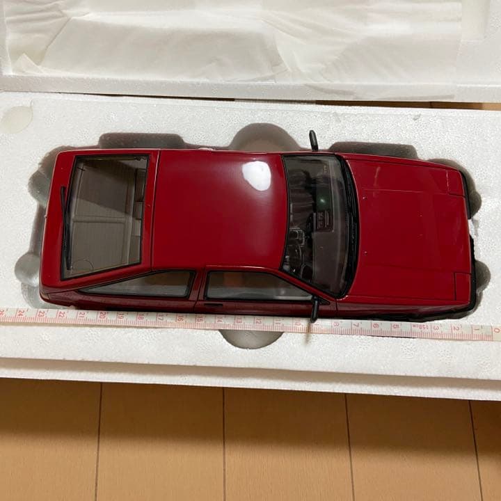 カー模型ラジコン　トヨタ　スプリンター　トレノ　GT APEX AE86 レッド