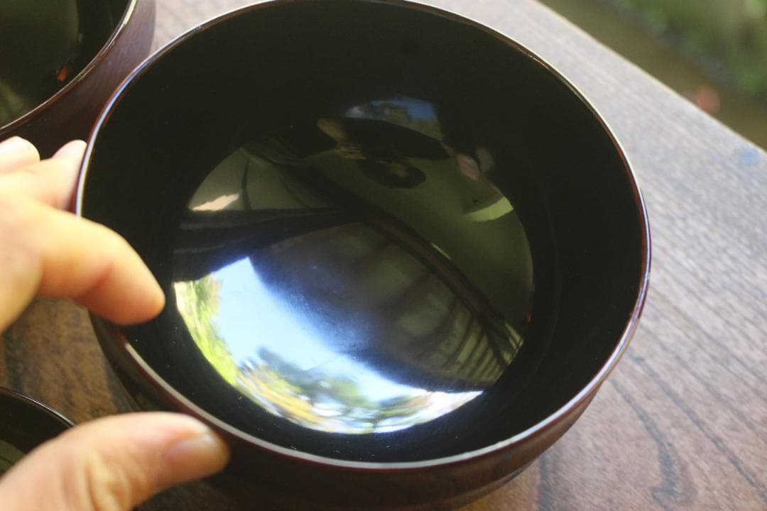 時代逸品！極上塗分け螺鈿塗の美しい煮物椀2点（検輪島塗蒔絵