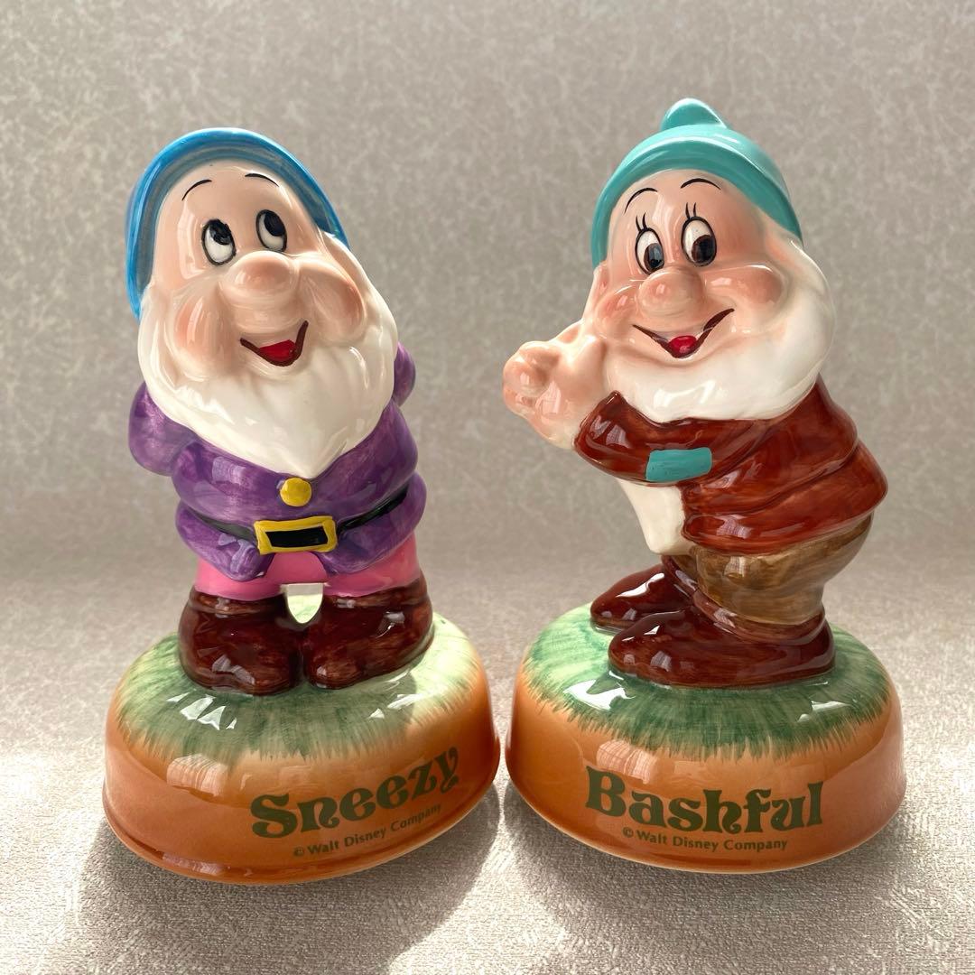 白雪姫　7人の小人オルゴール　高さ 約17㎝