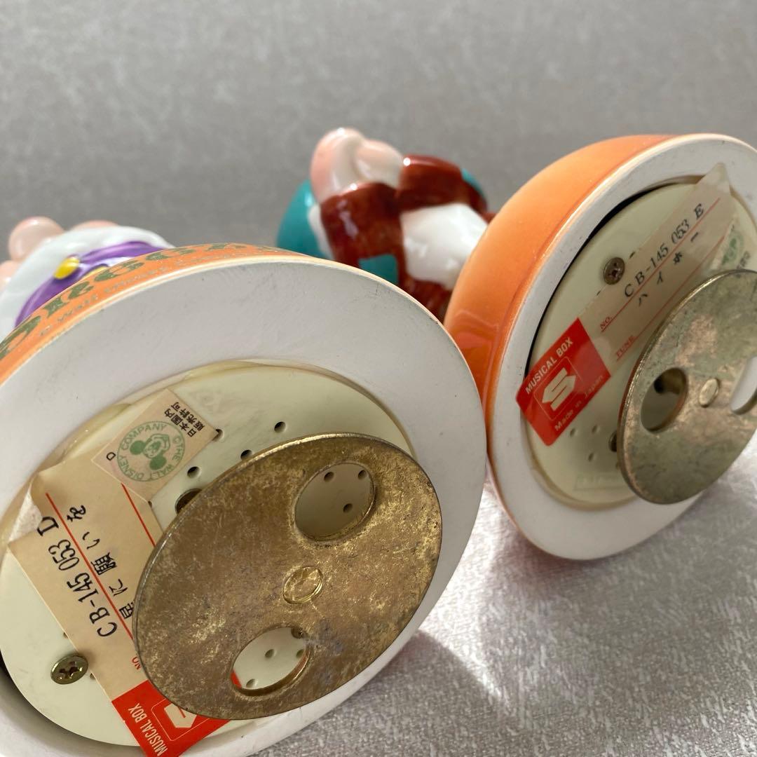 白雪姫　7人の小人オルゴール　高さ 約17㎝