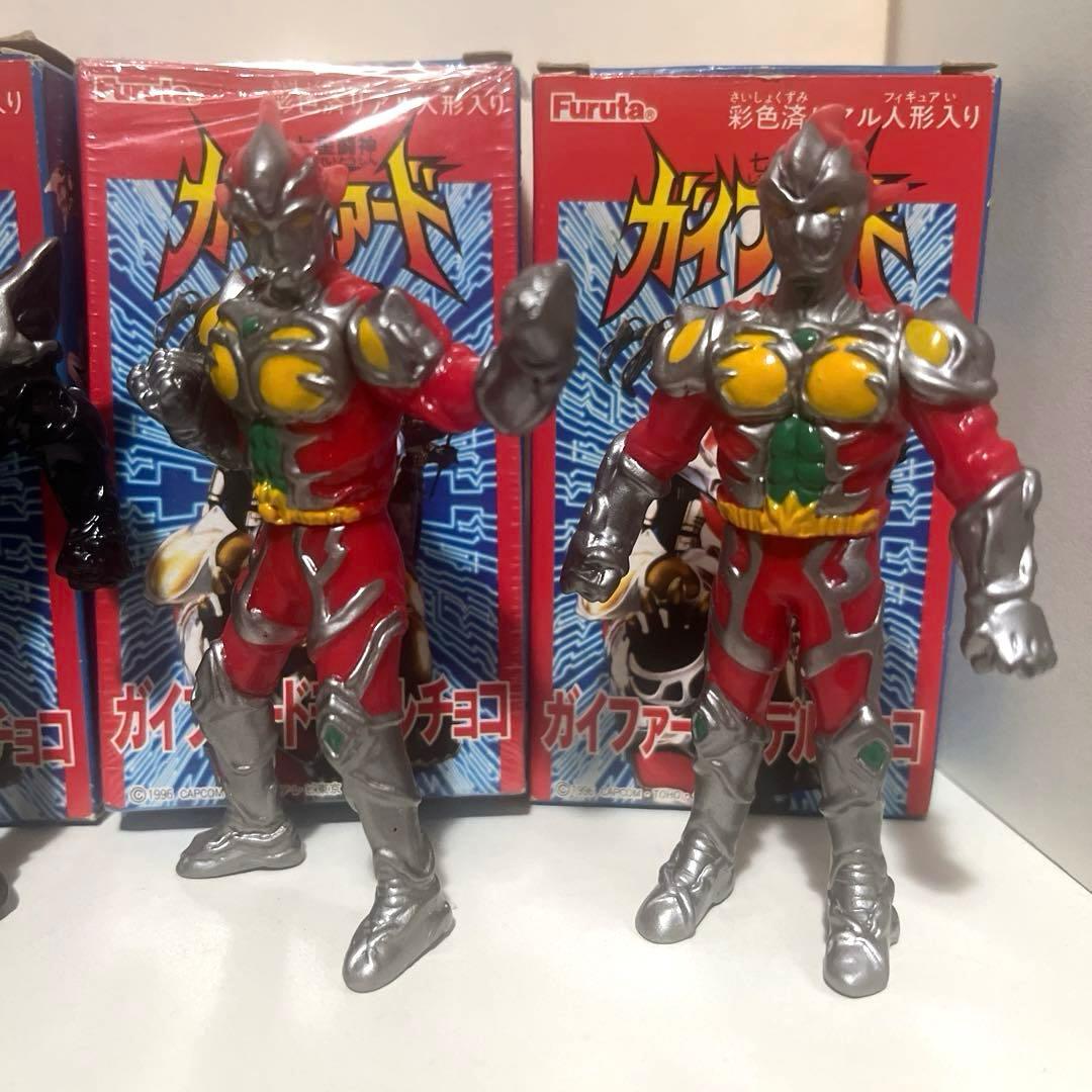 フルタ製 食玩 ガイファード モデルチョコ ソフビ フィギュア 全4種