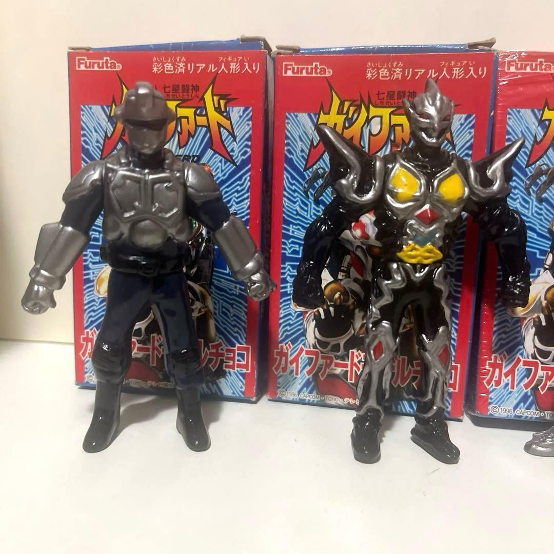 フルタ製 食玩 ガイファード モデルチョコ ソフビ フィギュア 全4種