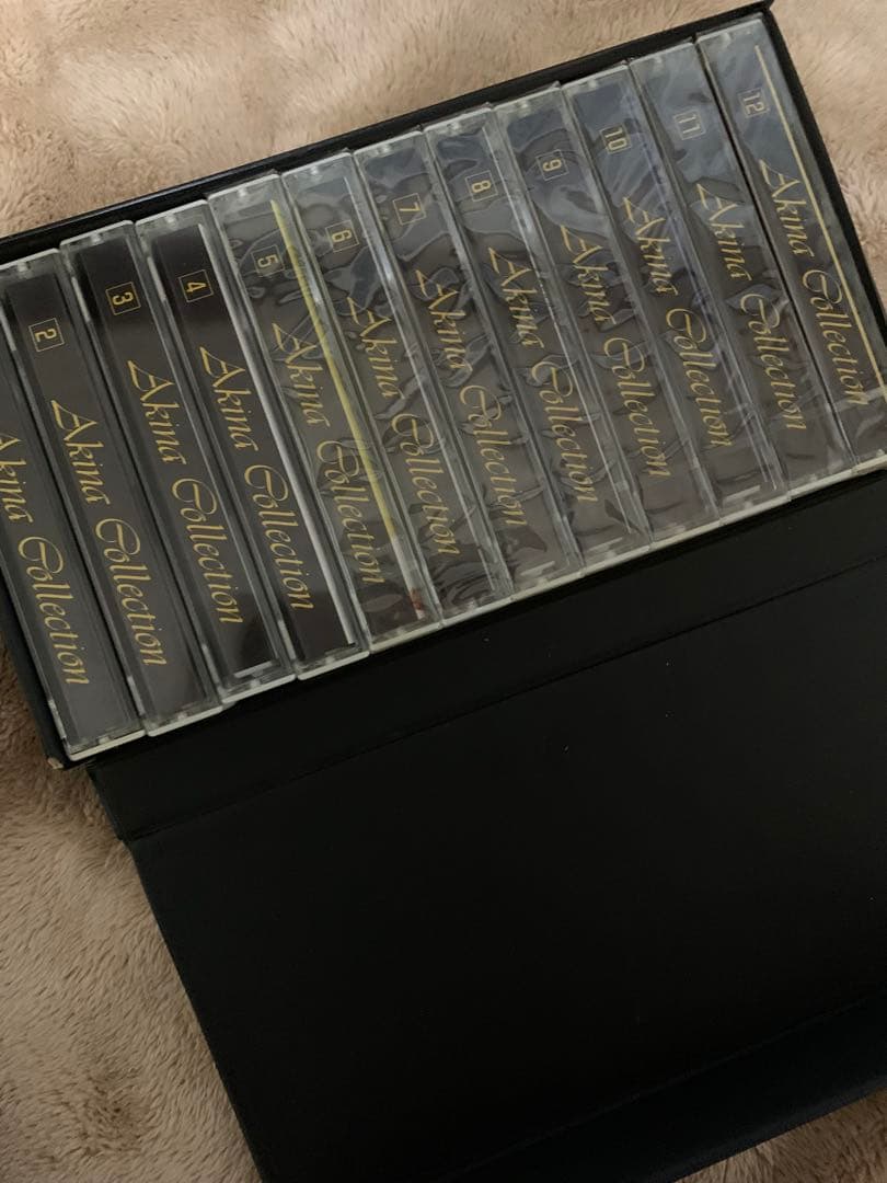 中森明菜さんの激レアカセットテープセット