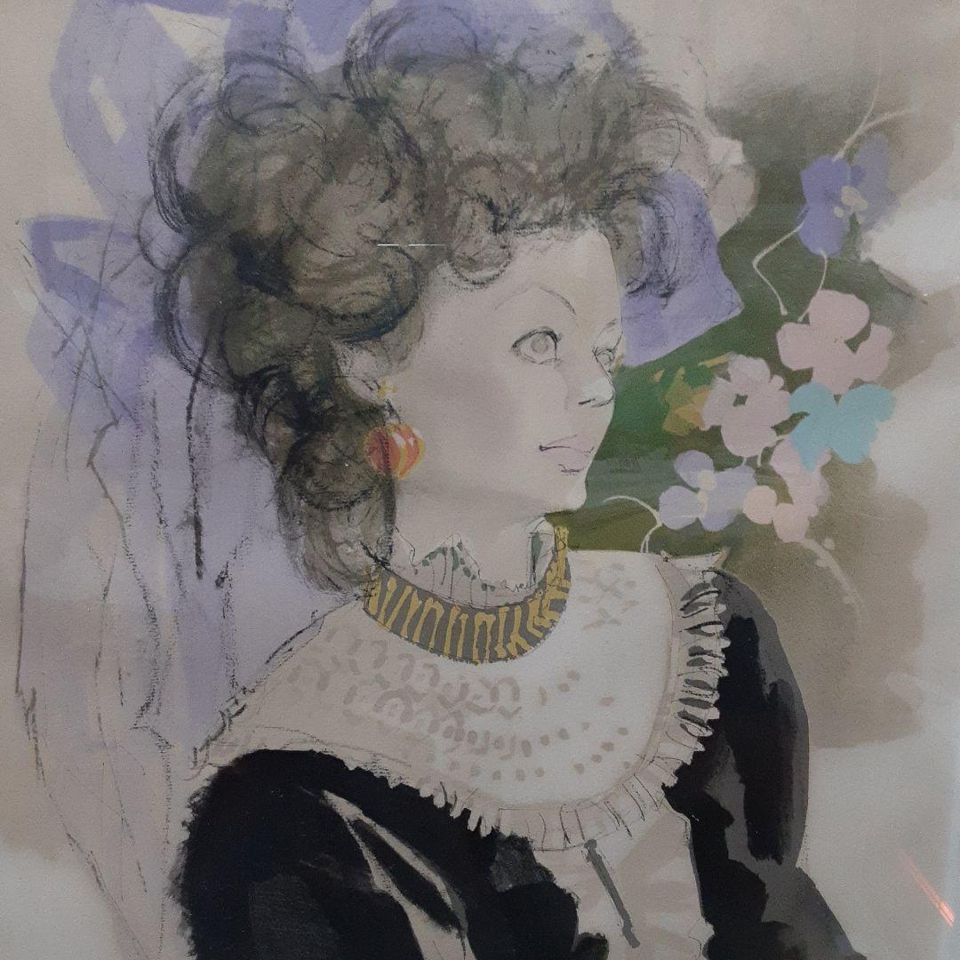 宮永岳彦画伯リトグラフ