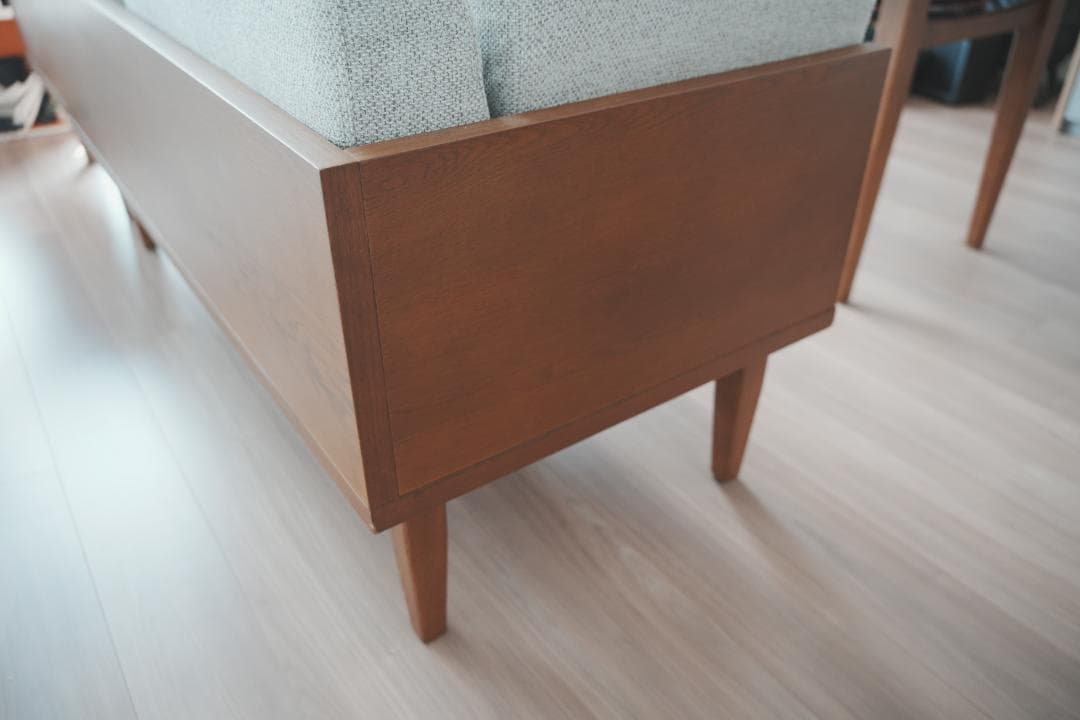 【美品】unico WICK ダイニング　ベンチ　ソファ【直接引き取り】