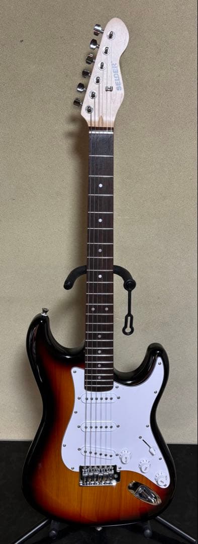 超美品✧*。SELDERエレキギター サンバースト SELDER ST-16 BLサンバースト Electric Guitar エレキギター セルダー