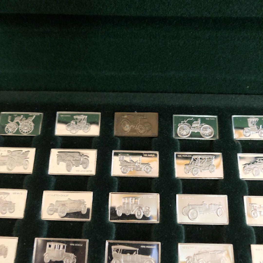 偉大なる自動車100種 純銀製ミニチュア・コレクション