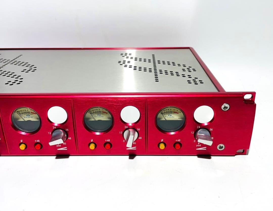 完動美品】FOCUSRITE RED 1 QUAD MIC-PRE プリアンプ - メルカリ