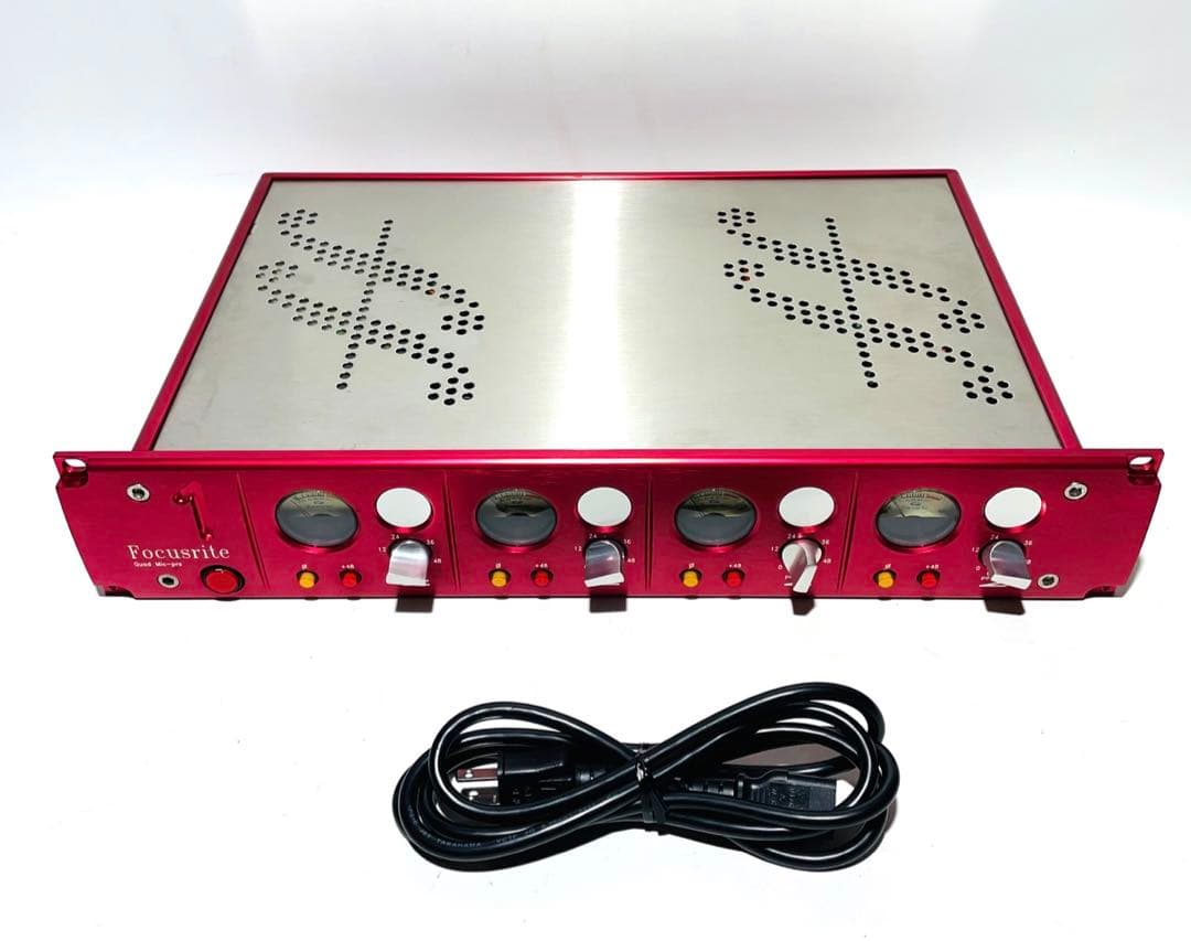 完動美品】FOCUSRITE RED 1 QUAD MIC-PRE プリアンプ - メルカリ