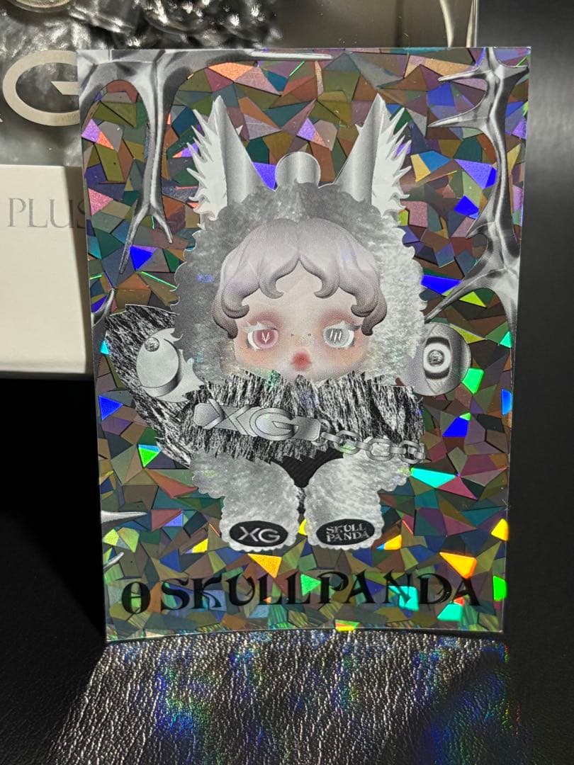 新品・未開封SKULLPANDA XG フィギュア スカルパンダ 限定カード付