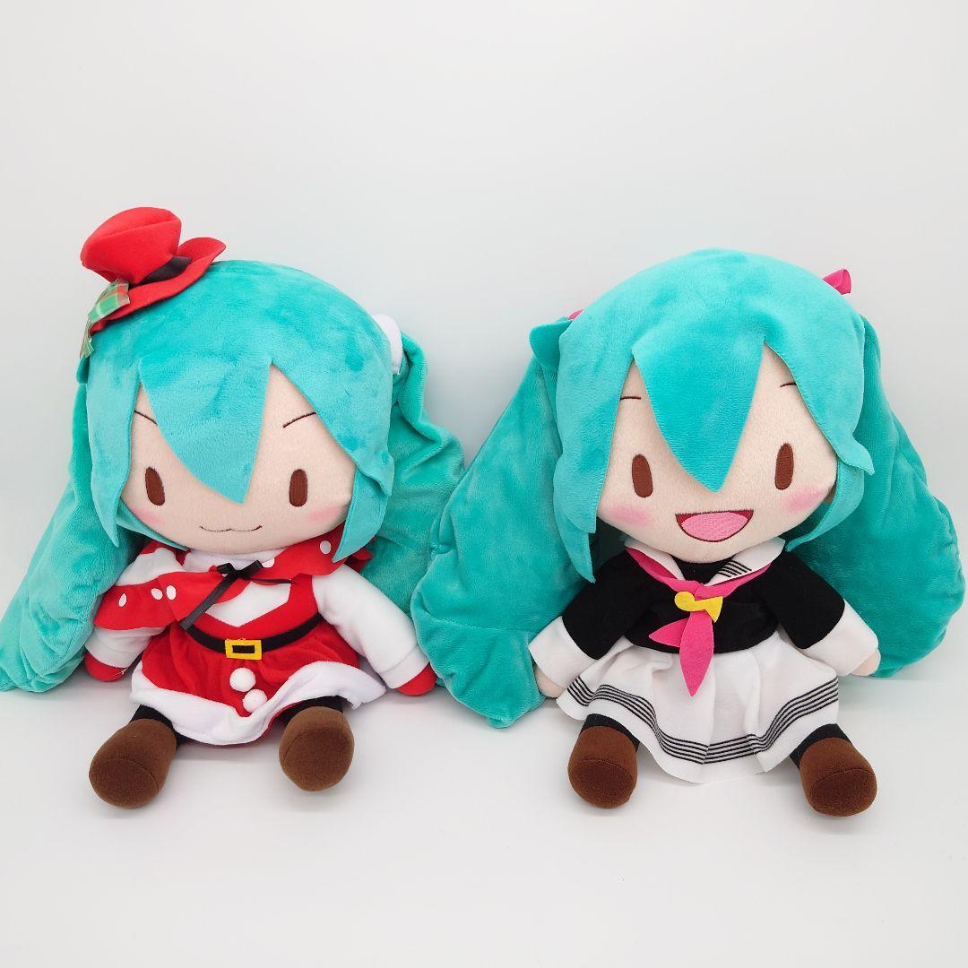 【希少】 初音ミク　ぬいぐるみ　６個セット　タグ付き　プライズ　メガジャンボ