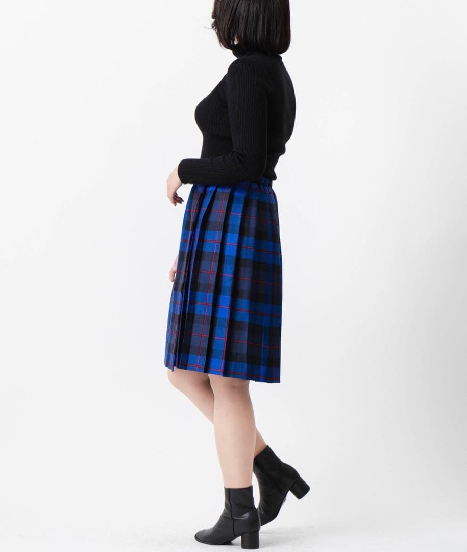オニールオブダブリン　キルトスカート　ブルー