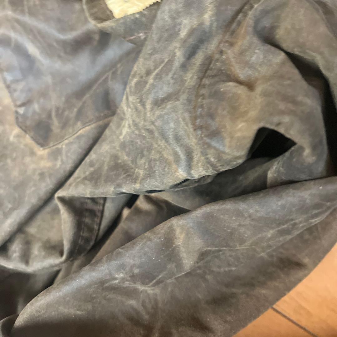 m*c様 バブアー ソルウェイジッパー　barbour ダメージあり