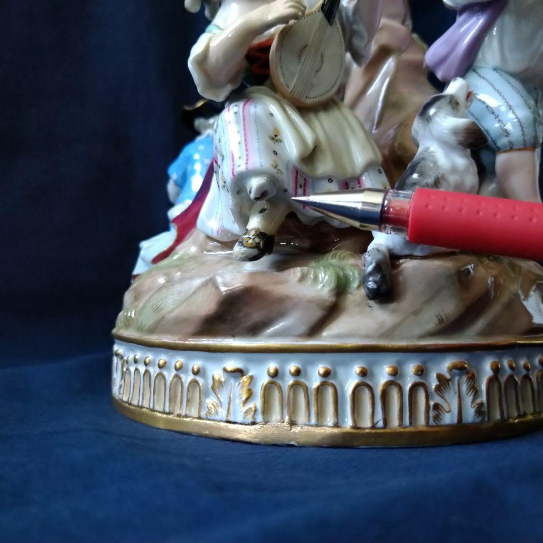 ✤1924年以前・マイセン(Meissen)フィギュリン✤『5人の音楽隊