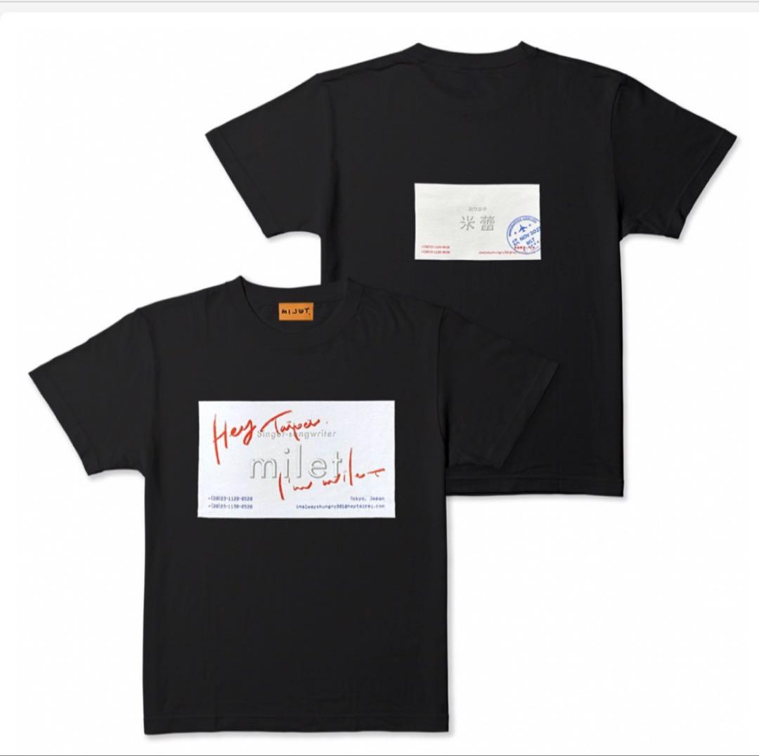 新品未使用・完売品】ミレイmilet 台北 Taipei 限定 ライブTシャツ