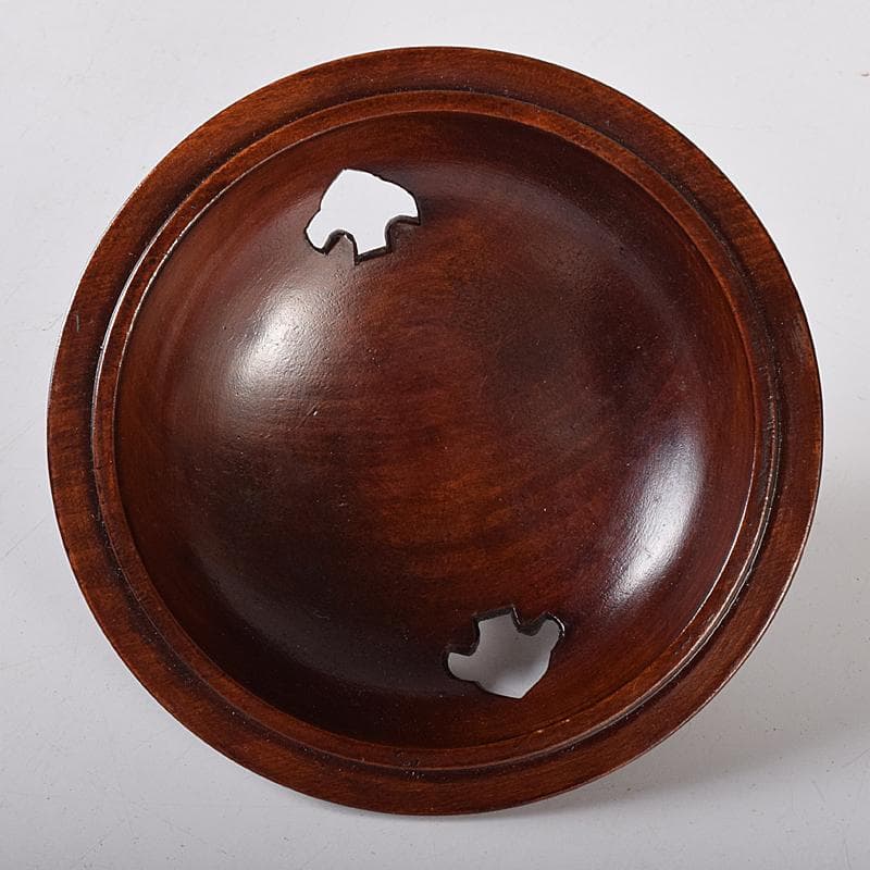 朝鮮美術 李朝 白磁 双耳香炉 唐木蓋付 U R8373 - メルカリ