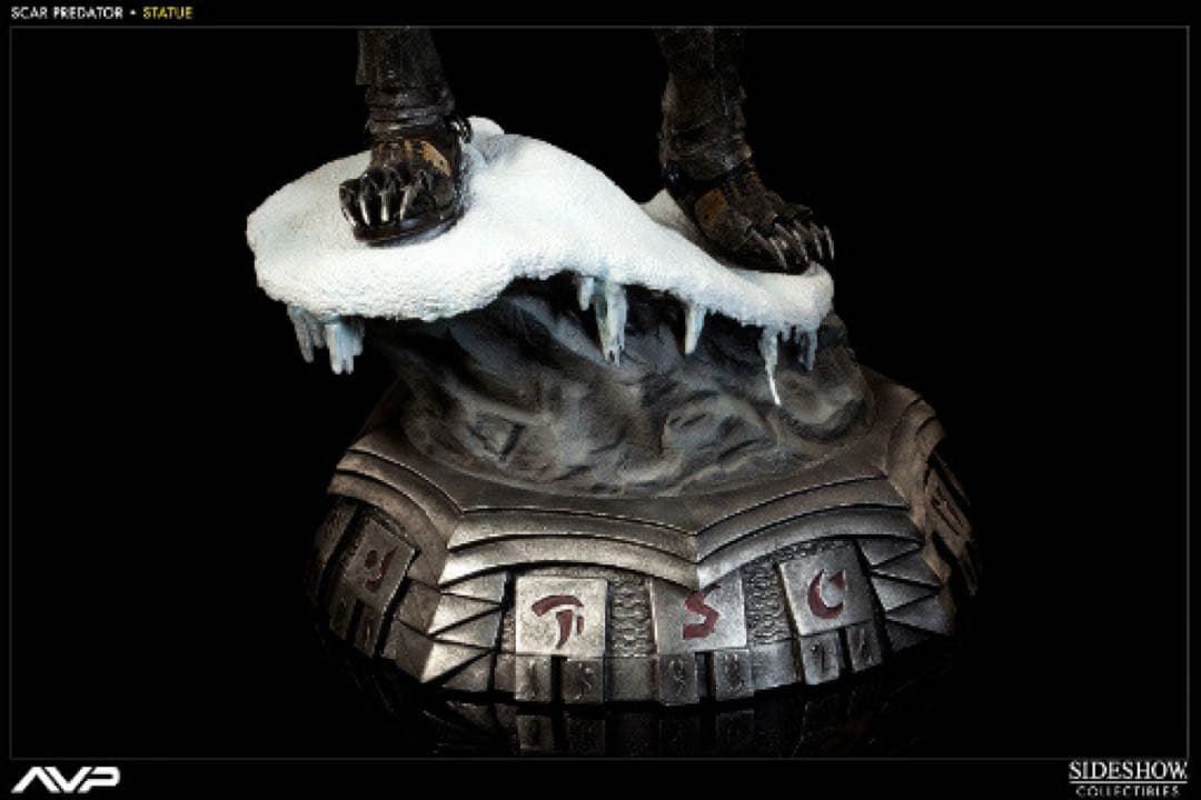 【完品】サイドショウ AVP スカー プレデター スタチュー フィギュア