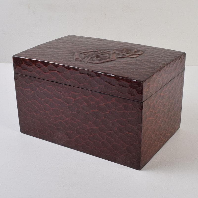 茶道具 鎌倉彫 利休茶箱 織部焼 茶碗 巾筒など 九点 一式 M R9299