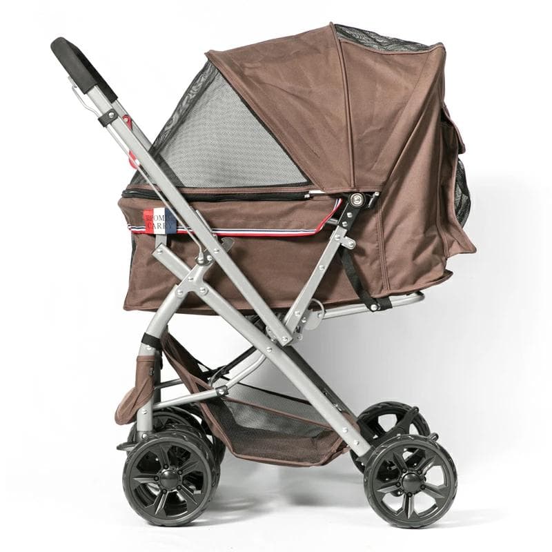 一回使用☆ ポンポリース 折畳み 対面式切り替えカート 中型・多頭用