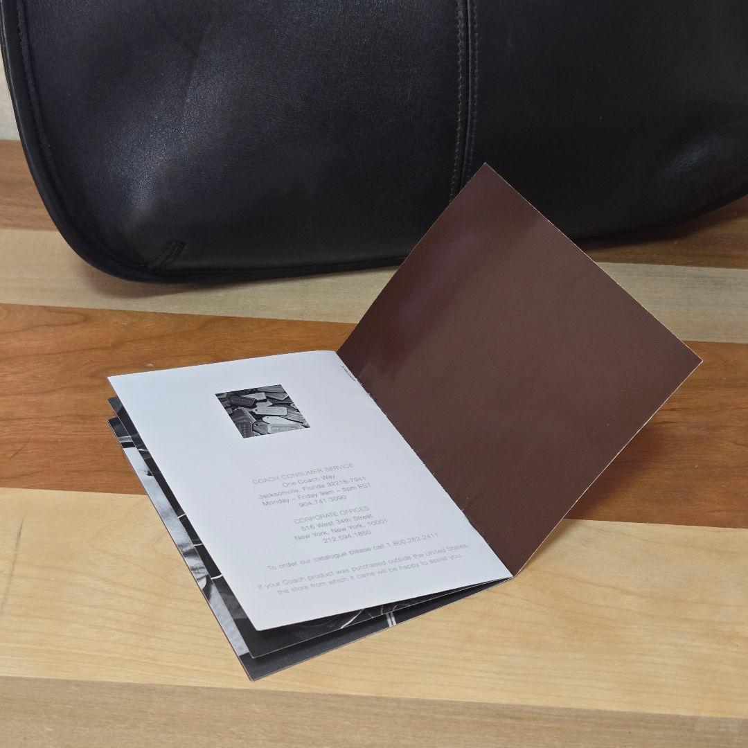 バッグ Vintage Coach Ergo Zip Bag 9025 Black