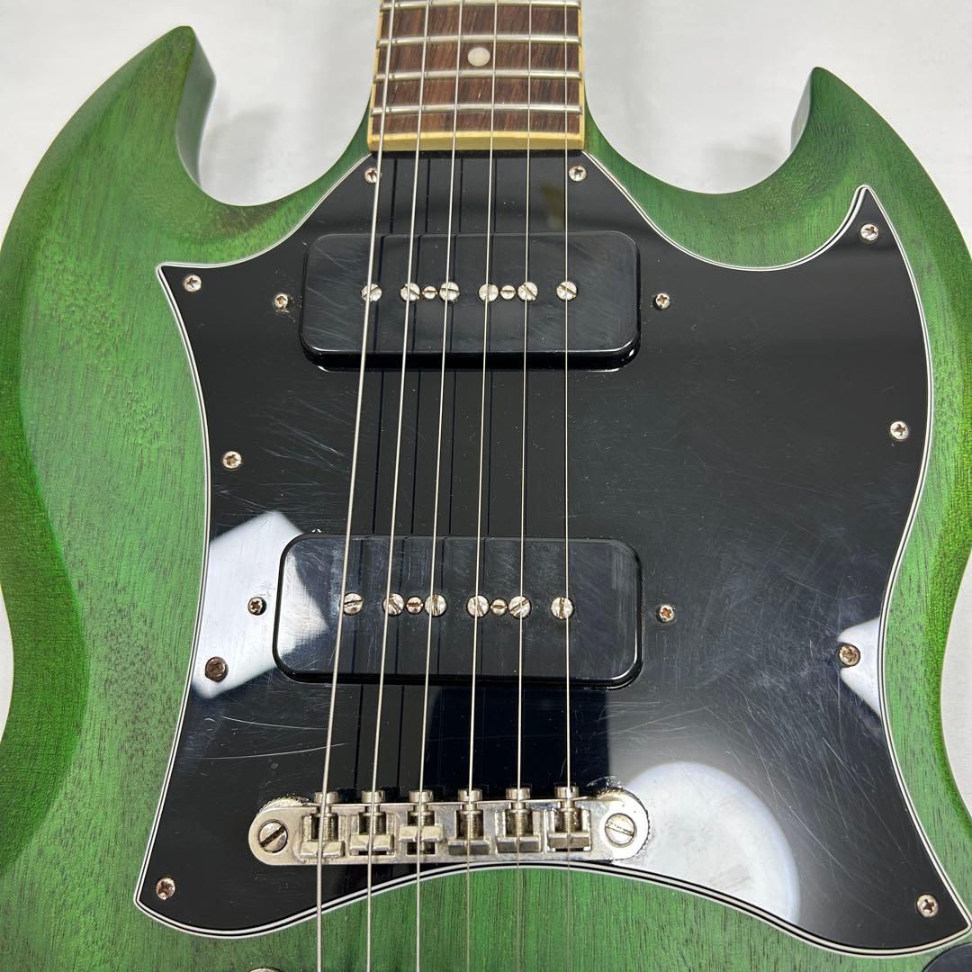 【希少】 Epiphone SG Classic Worn P90 Green