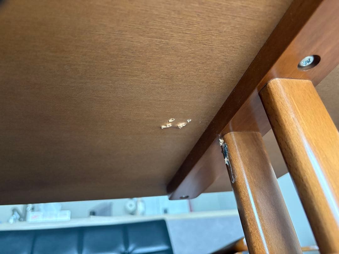 カリモク60 カフェテーブル1200 ウォールナット 机 テーブル