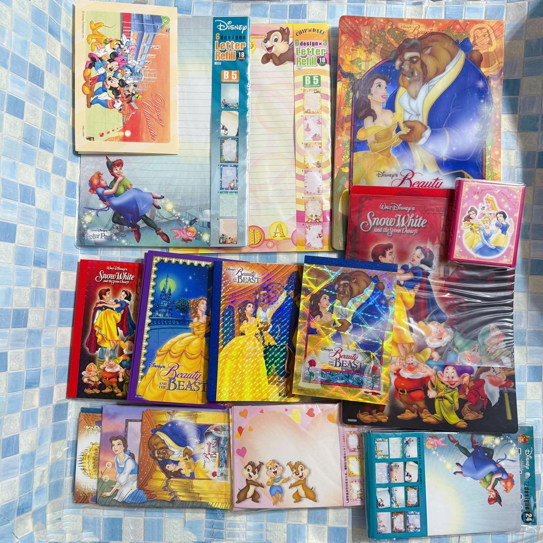 ディズニー　レトロ　ノート　メモ　付箋　レターセット　おまとめ売り ディズニー メモ帳 ノート レターセット セット売り - メルカリ