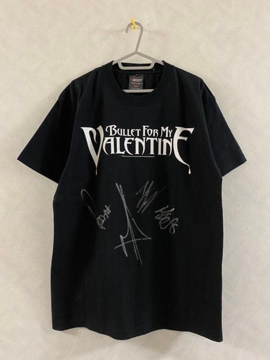 Bullet For My Valentine メンバー直筆サイン入りTシャツ Bullet For My Valentine メンバー直筆サイン入りTシャツ