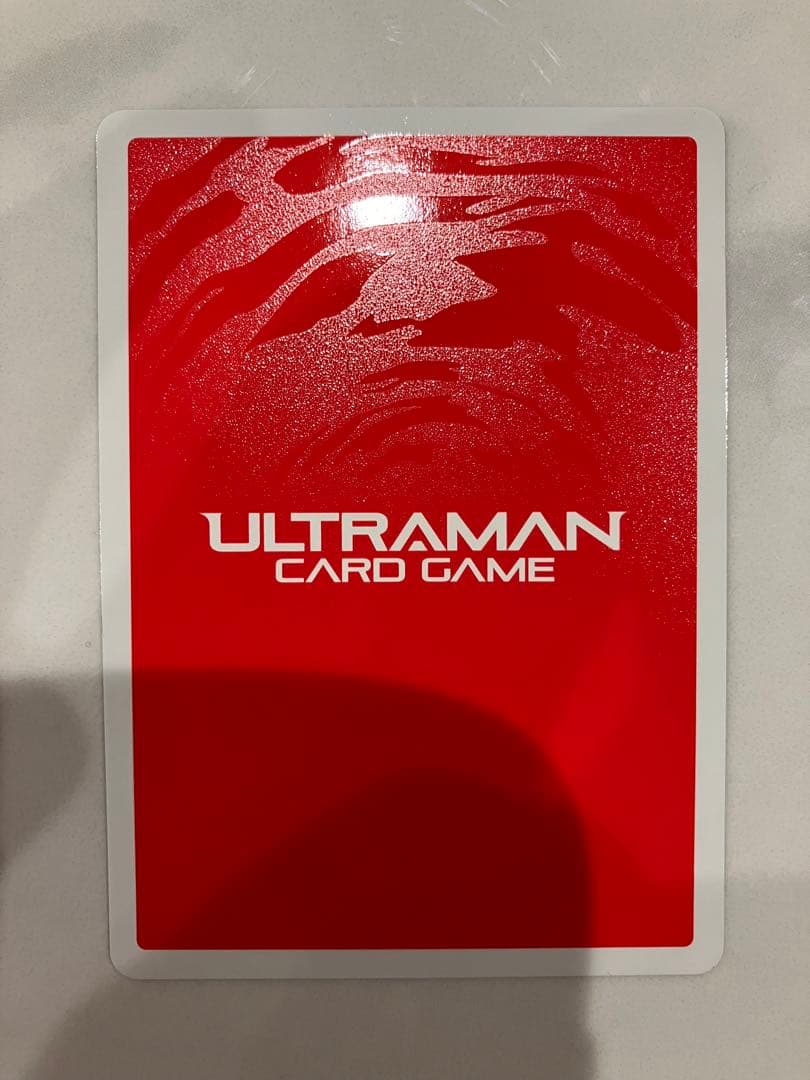 ウルトラマンカードゲーム01 ウルトラマンティガSSSPサイン入り