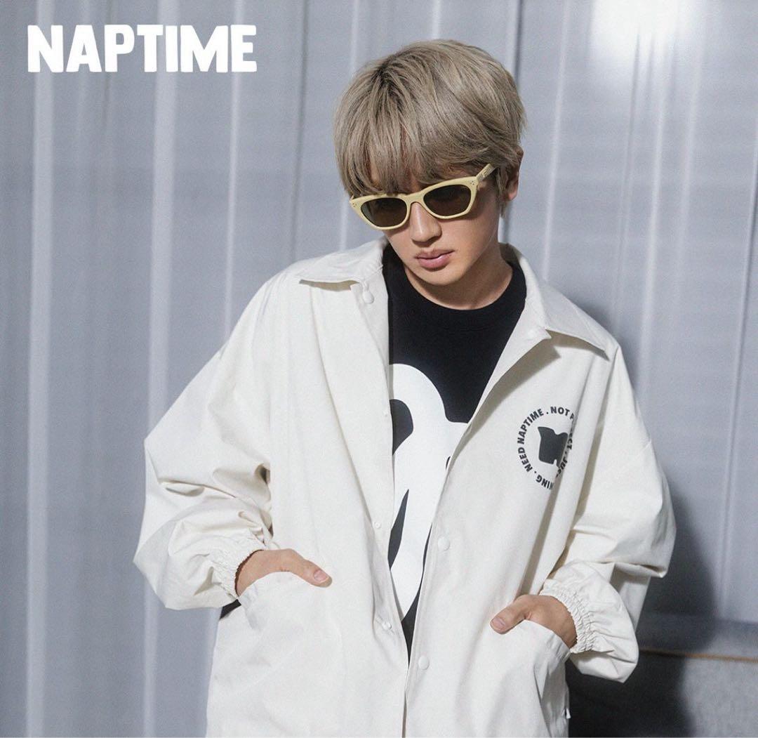ナップタイム naptime. Nissy 西島隆弘 コーチジャケット - メルカリ