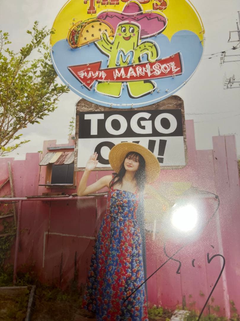 乃木坂46 遠藤さくら1st写真集 可憐　そのサイン入りパネルa