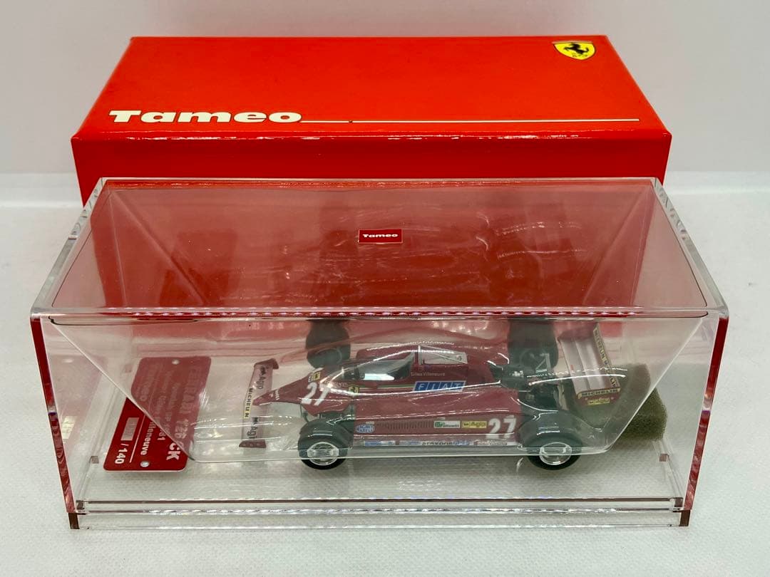 ★フェラーリ 126CK #27★G.ヴィルヌーブ★1981スペインGP優勝★