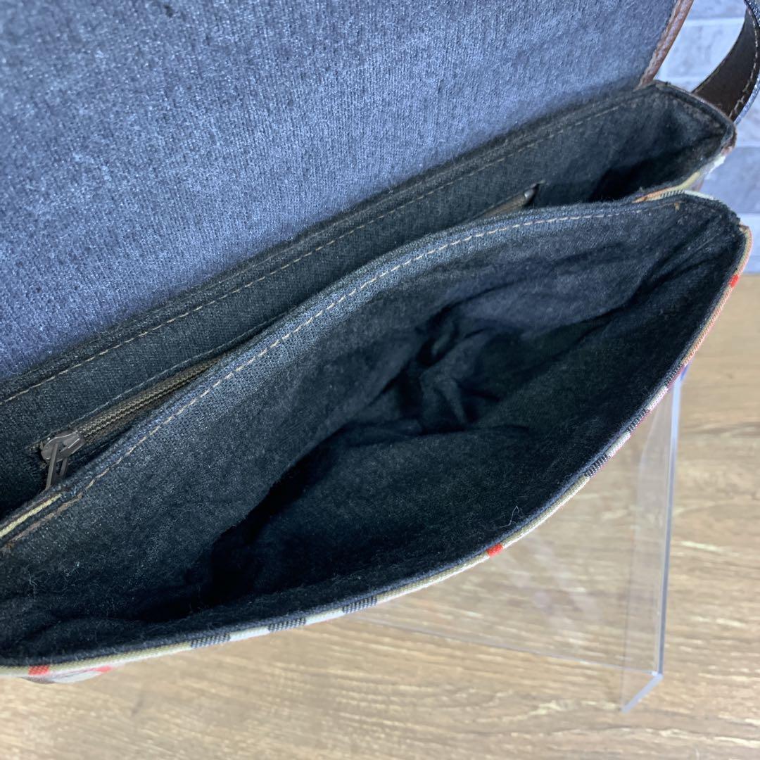 希少 タグ付き　オールド　BURBERRYS　ノバチェック　ショルダーバッグ